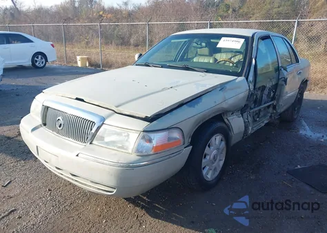 2003 Mercury Grand Marquis Ls from USA, damaged, VIN 2MEFM75W83X691108